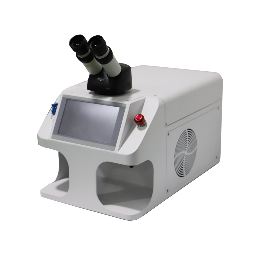 60W 100W mini portable benchtop small jewelry laser welding machine for gold silver