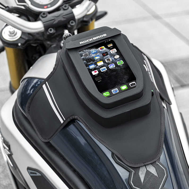 ROCKBROS Motorcycle bags for sale Magnetic Oil Fuel Tank Bag Touch Screen  Motorcycle Accessories bag
