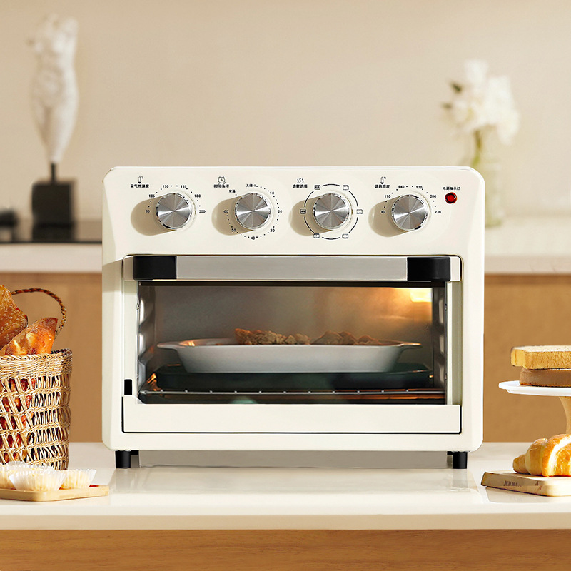 New Arrival Factory Price 25l 1700w 360 Digital Manual Stainless Steel Air Fryer Toaster Oven
