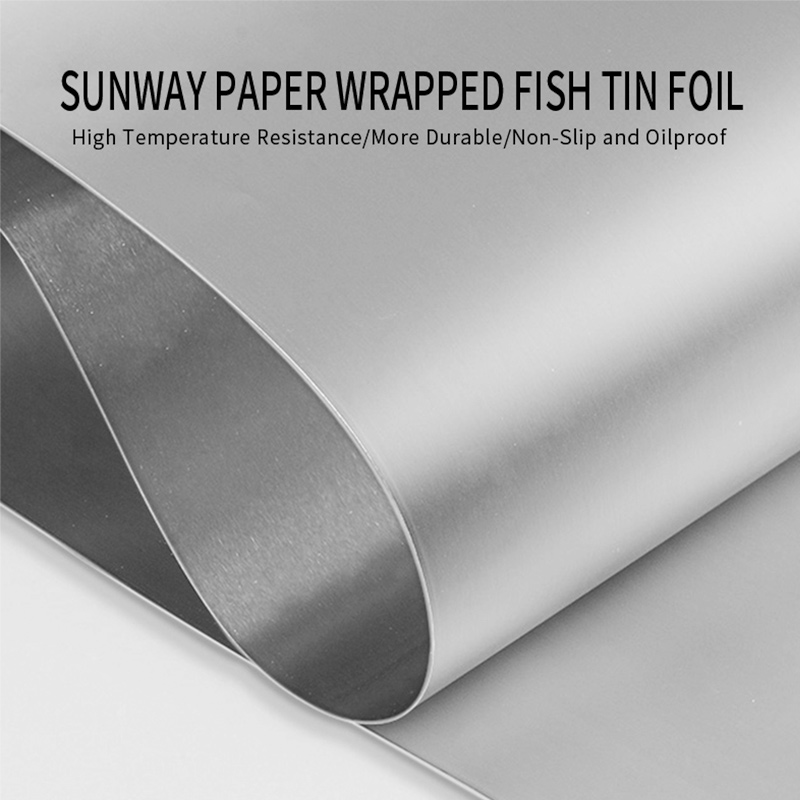 Disposable Food Aluminum Foil Factory Outlet Kitchen Use Food Grade Aluminum Foil Roll Film