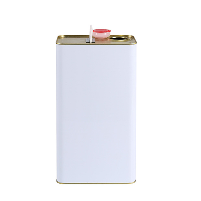 Ready Stock 5L White Color Engine Oil Glue Chemical Tin Can China Manufacturer