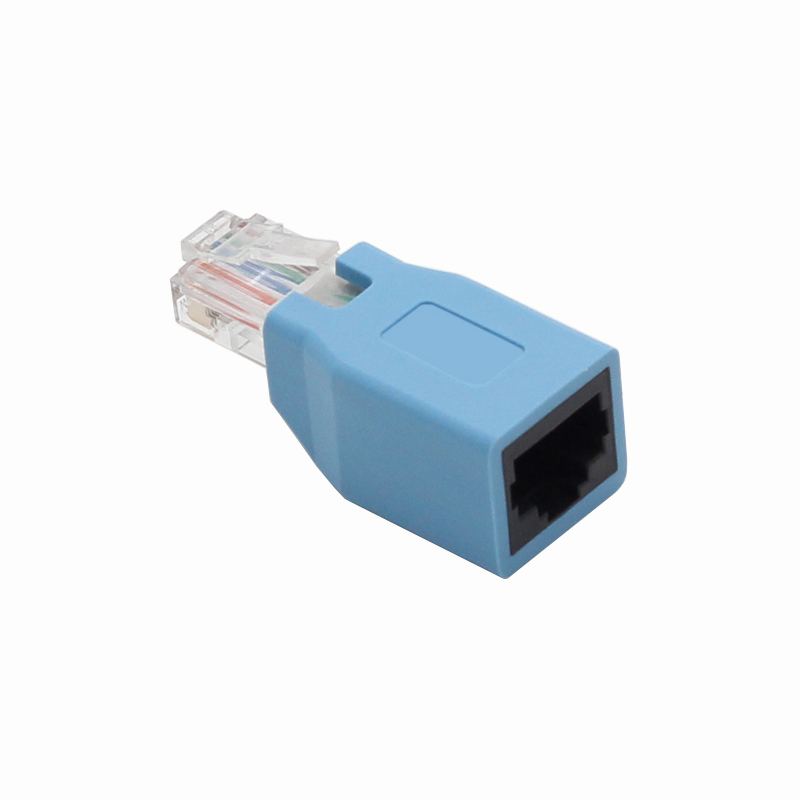 Консольный адаптер с роликом для RJ45 Ethernet кабеля от мужчин до женщин высокого качества