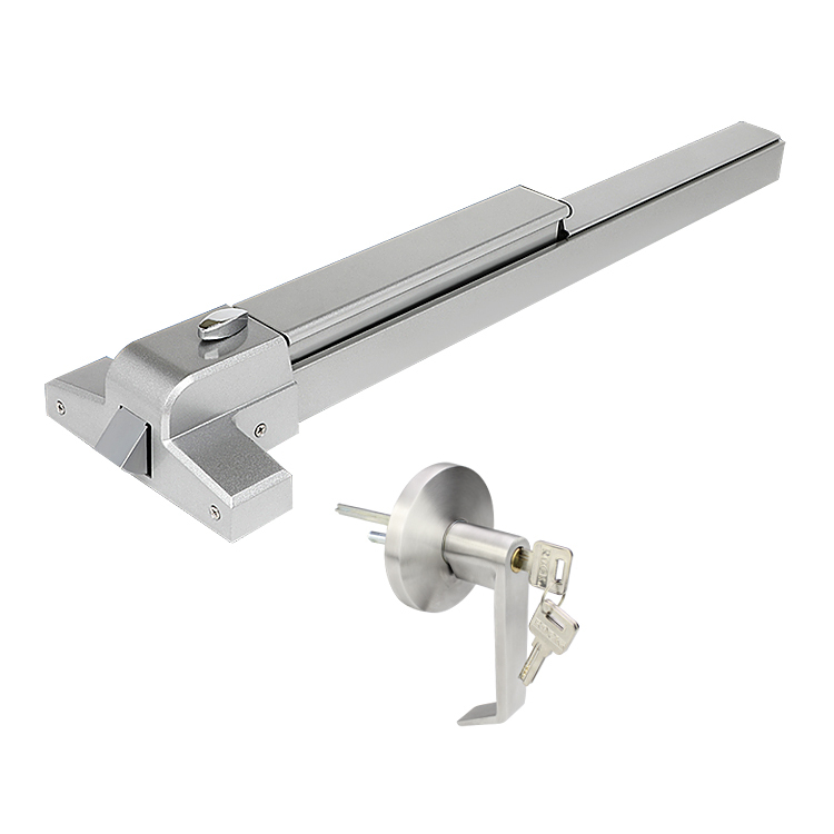 80cm/31.5inch stainless steel push bar panic exit device with lever handle Emergency push bar panic lock Fire door panic bar