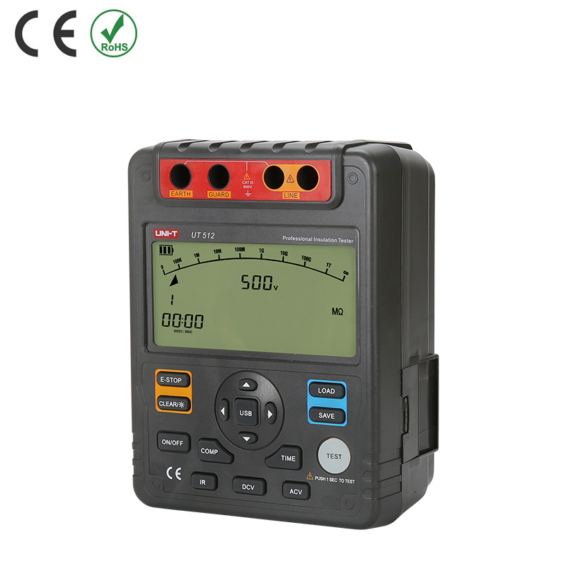 UT512 UNI-T UT513A 5000 в тестеры сопротивления изоляции
