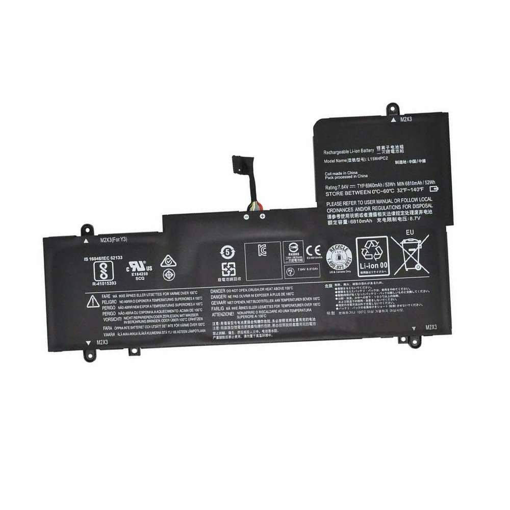 Сменный аккумулятор L15M4PC2 для Lenovo YOGA 710-14IKB 710-15IKB