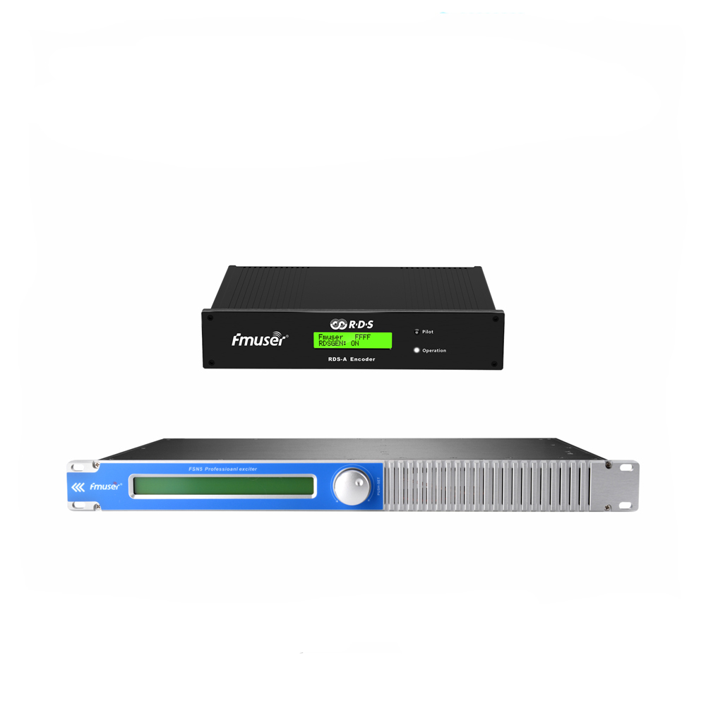 FMUSER FMT5.0-50L 50W радиовещание FM-передатчик + RDS-кодер с TA MPX in RDS OUT для радиостанции
