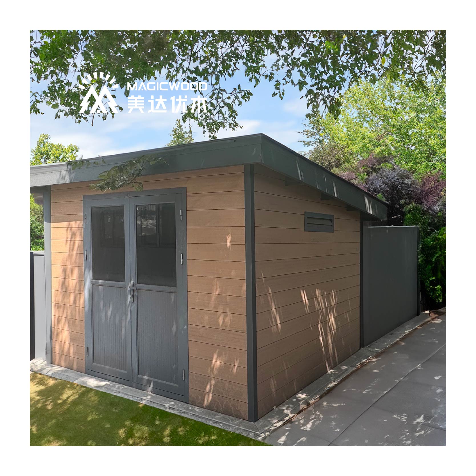 New Arrival Hot Selling Factory Direct Sale Limited Easy Installation Mobile Hard Wearing Yard And Garden Sheds Storage Outdoor