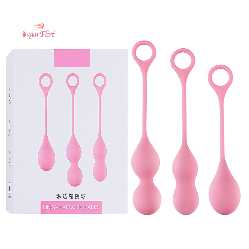 3Pcs Safe Silicone Doctor Recommends Postpartum Vagina Repair Tightening Exercise Women's Home Health Care Kegel Balls