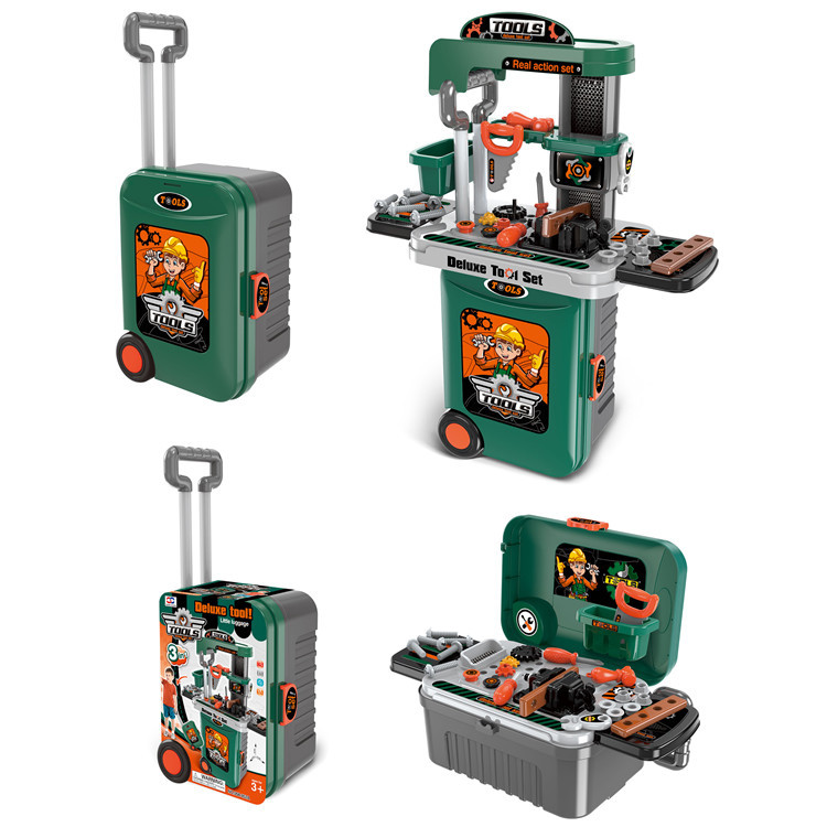 Children3Combination1Repair toolbox toy set boy repair table