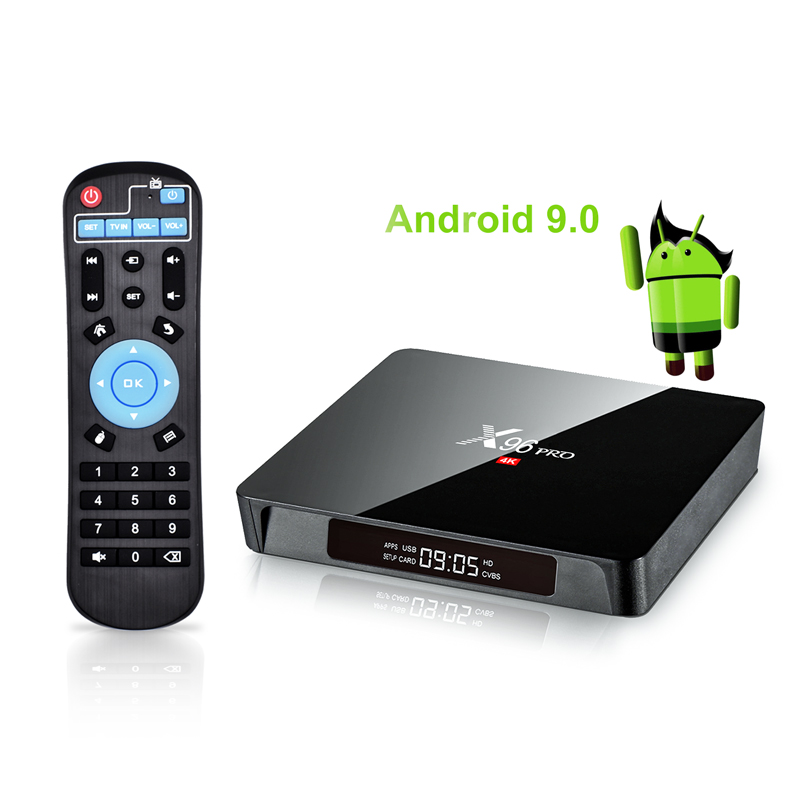 Конкурентоспособная цена, высокое качество, OTT X96 Pro s905w smart tv box android 9,0, телеприставка Smart TV box Android