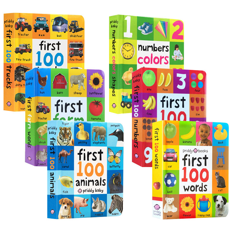 Wholesale Customized Good Quality Custom Printing Children English Learning Book
