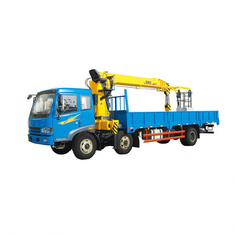China Famous Brand Hydraulic 5Ton Truck Mounted Crane With Folding Booms