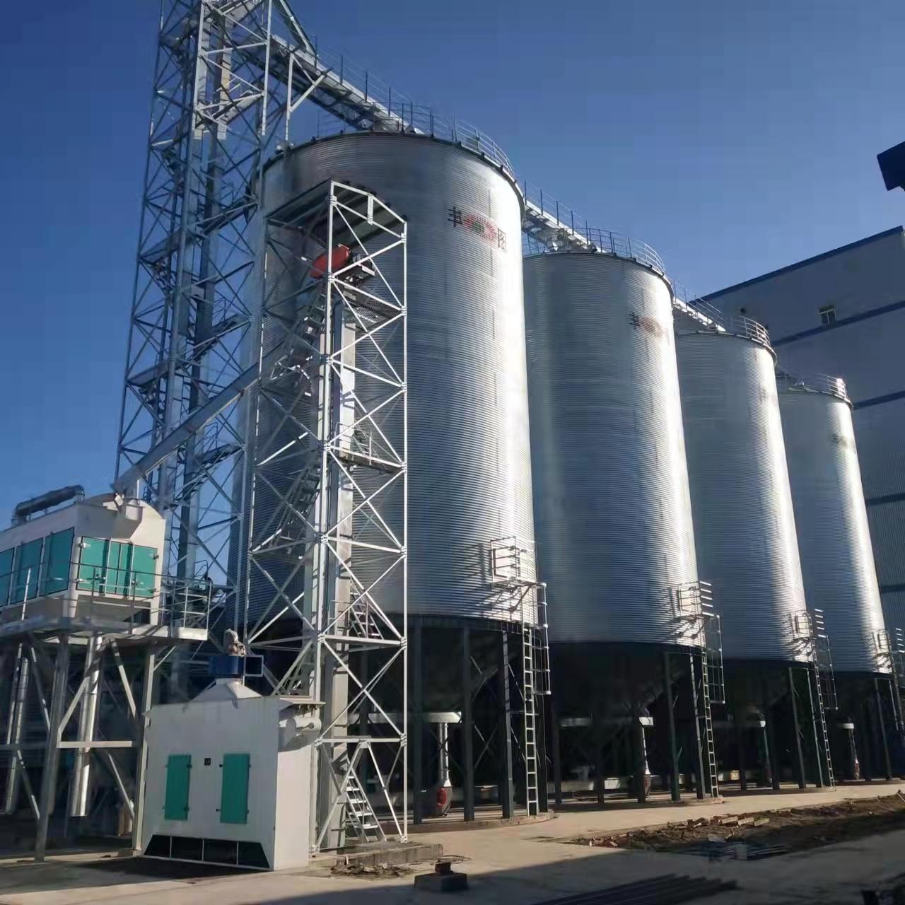 Бункер, нижний зерновой силос, цена 200t 300t 500t, Стальные Бункеры на продажу