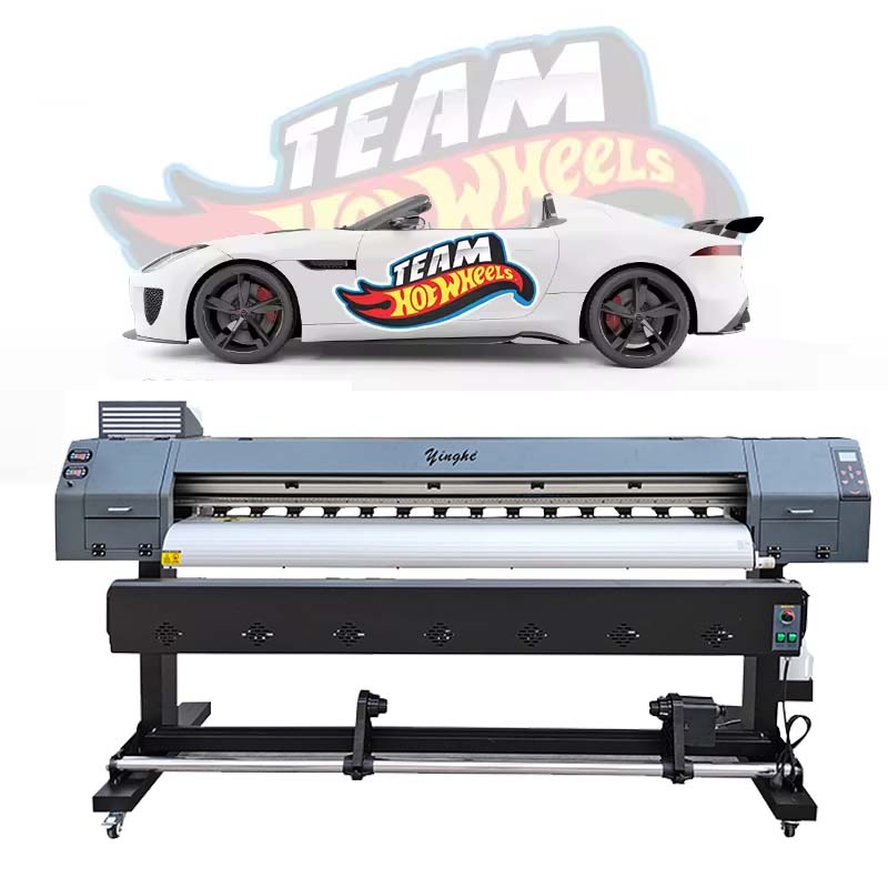 1.8 meter printer for sav sticker roll up banner