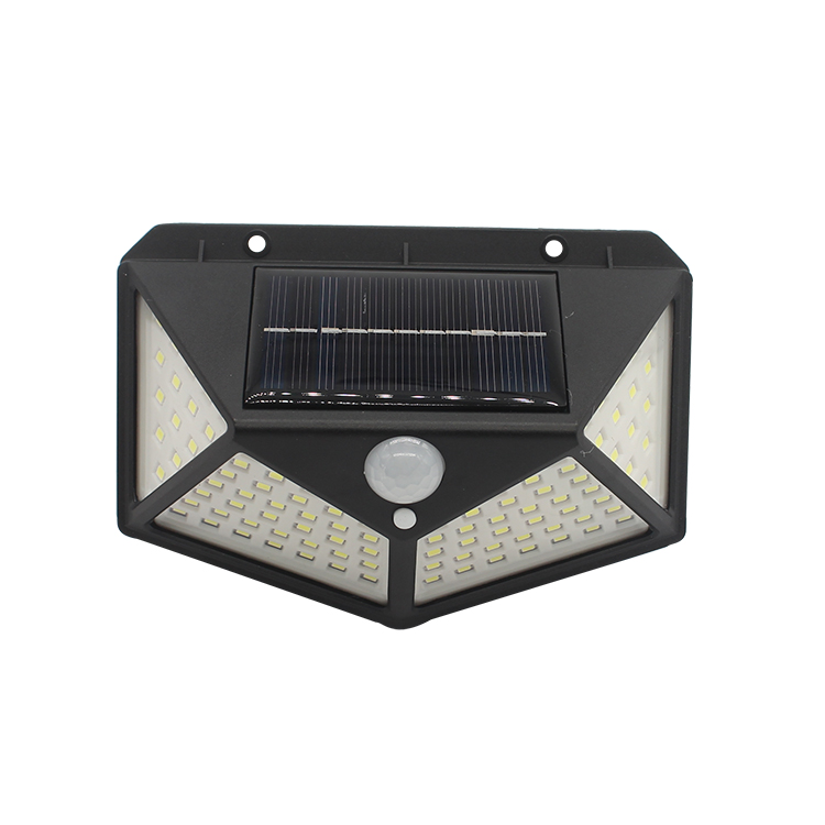 100 Led Солнечная энергия PIR датчик движения настенный свет O альтернативный генератор энергии