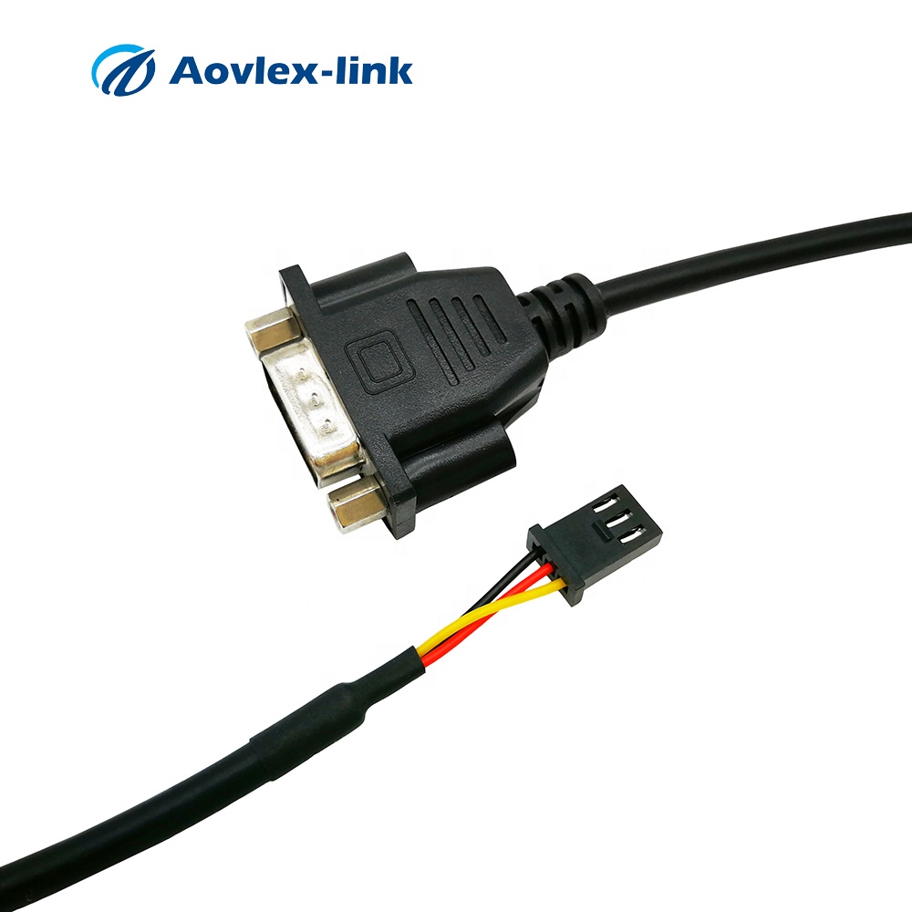 Custom RS232 DB9 Cable DB 9Pin to JST Terminal Cable