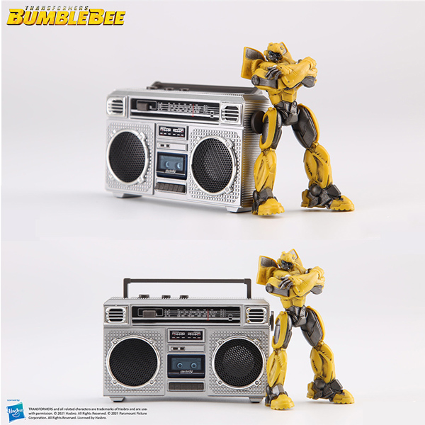 Авторизованный трансформатор Hasbro, мини-кассета bumblebee, bluetooth-динамик, FM-радио с игрушками в подарок или коллекции