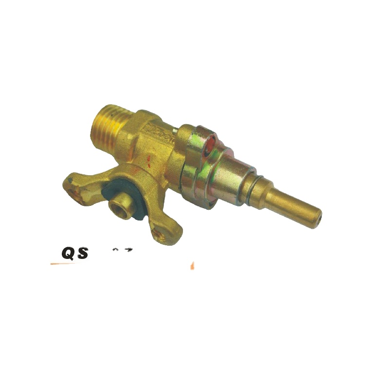 Латунный газовый клапан QS 107A LPG NG для кемпинга с CE