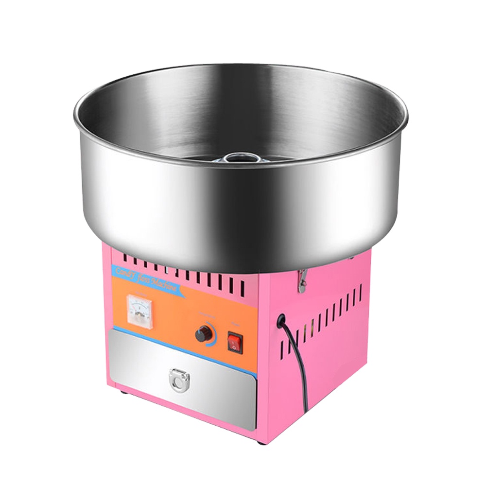 Street food electric cotton candy machine easy operate candy floss machine