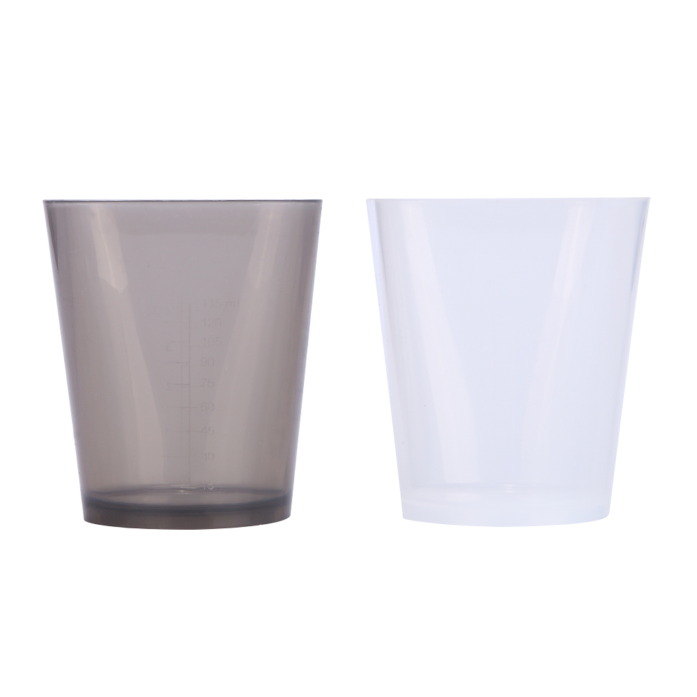 Hairdressing Scale Measuring Cup Multi-function Plastic square Measure Cups Hair Dyed Salon Household Hair cups