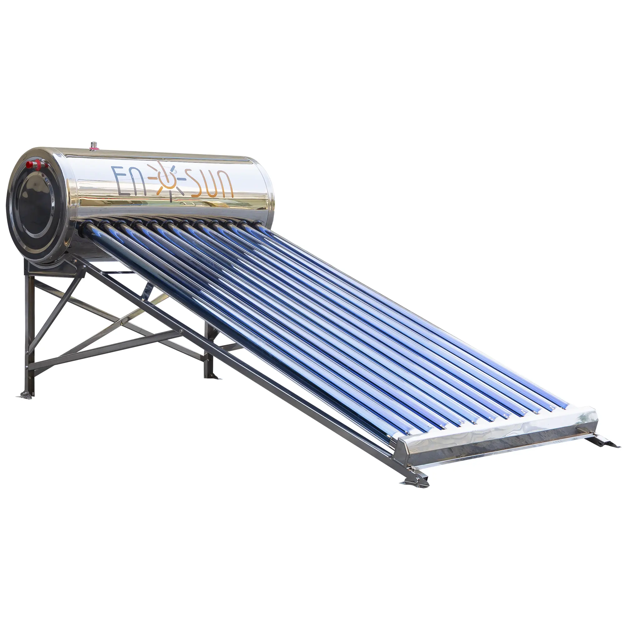12 Tubes Non-pressure solar water heater with all stainless steel for mexico
