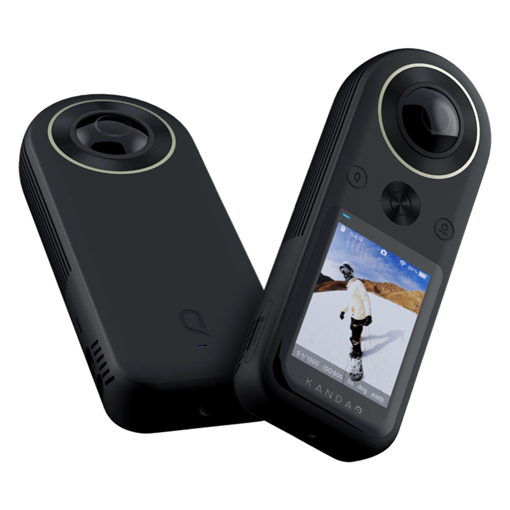 Presale KanDao QooCam 8K 360 карманная VR камера 120fps 30MP панорамная фотография 2,4 сенсорный экран 360 градусов прямая трансляция