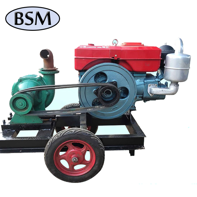 Nigeria hot sale Small Sand Water Pump for Sucking Sand Mud Gravel from Small River