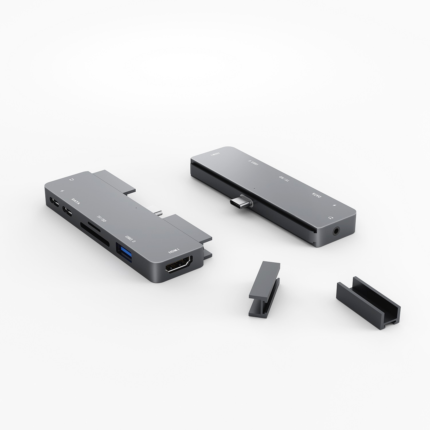 Новый стиль 7 в 1 Usb type c адаптер USB C адаптер с AUX для ipad pro Nintendo игровой автомат для ноутбука