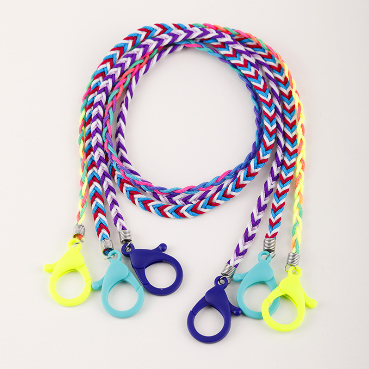 Factory Price facemask Lanyard Flexible Key Chain Neck Strap for Facemask