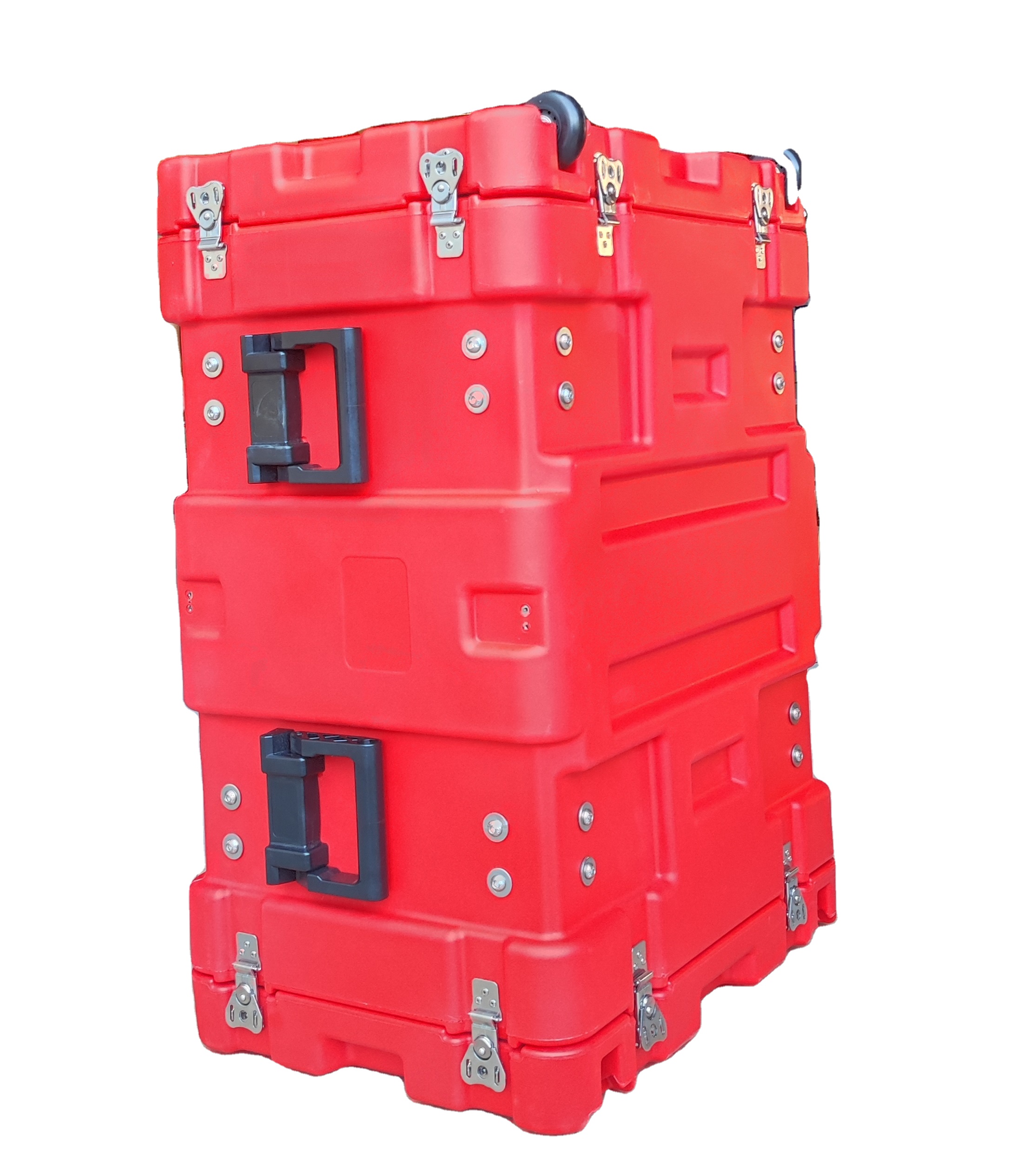 China factory OEM/ODM shockproof watertight IP67 19inch Roto Shock Rack case 6U
