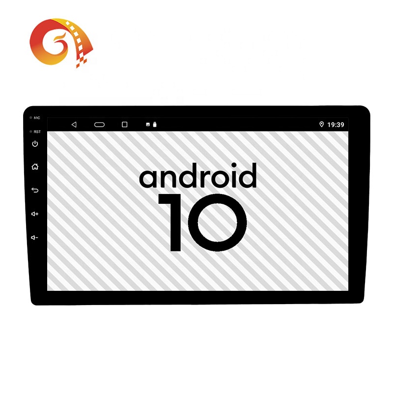 1001A10D Универсальный 10 дюймов Android 2din автомобильный Dvd плеер беспроводной Carplay автомобильная стереосистема с DSP RDS AM