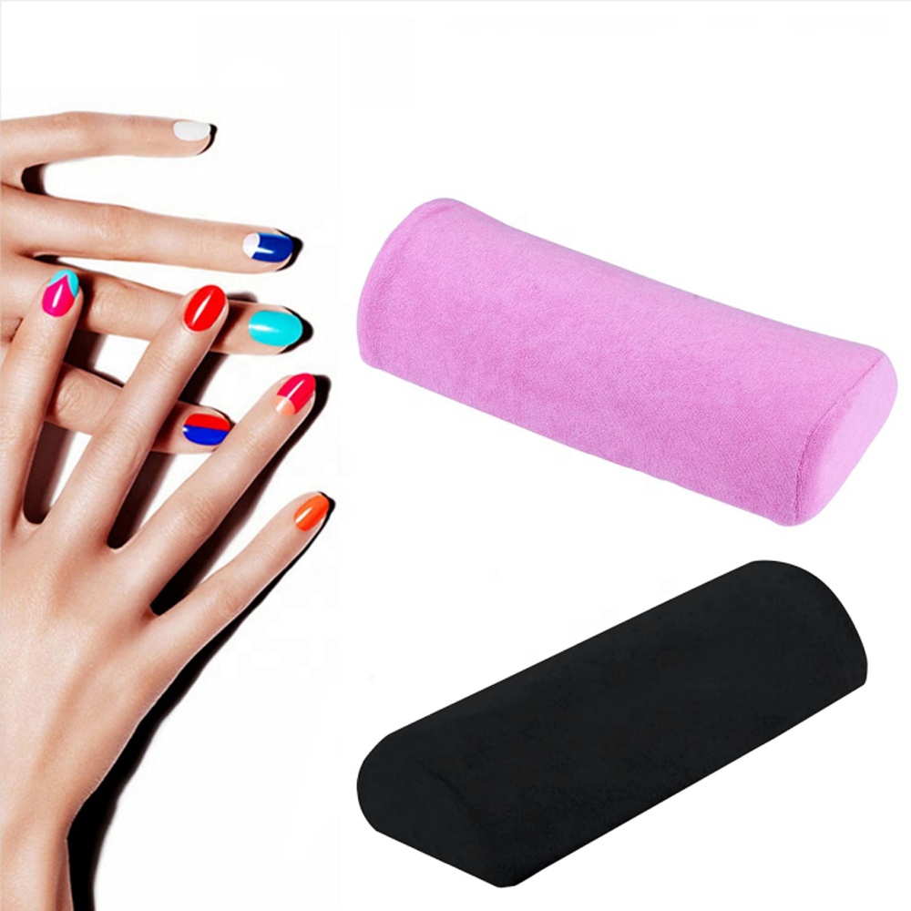 Amazon Самая продаваемая тонировка для ногтей подлокотник nail art мягкая губка ногтей рук pad