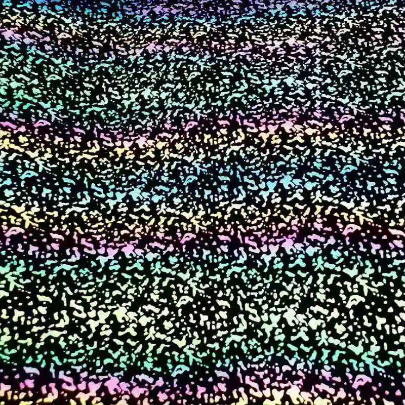 2021Newest Custom Silver Iridescent Rainbow High Light Stretch Elastic Cotton Polyester Printing Retro Reflective Fabric