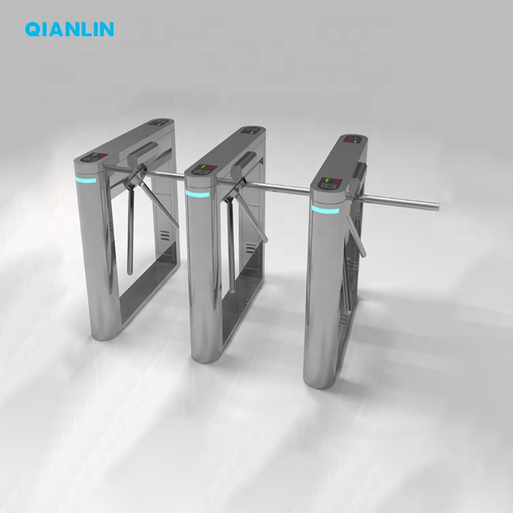 Security access control Entrance tripod turnstile Electronic and semi-automatic tripod turnstile gate