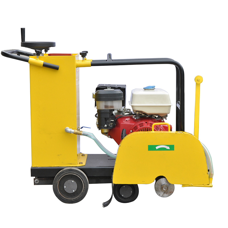 Road repair slotting hand push ground slotting machine water-cooled gasoline asphalt pavement slitting machine