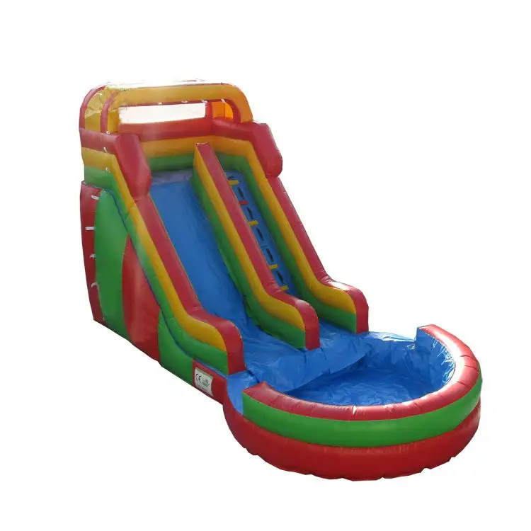 Backyard Jumper Bouncy Jump Castle Bounce House Inflatable Water Slide with Pool for Children