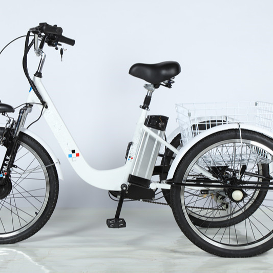 26 "250 Вт грузовой Электрический велосипед для спорта Shimano 7 скоростей 3-х колесный велосипед трехколесный велосипед