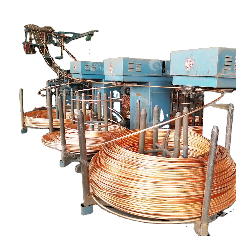 Continuous Automatic Production Line For Brass/copper/pipe/rod/ Continuous Casting