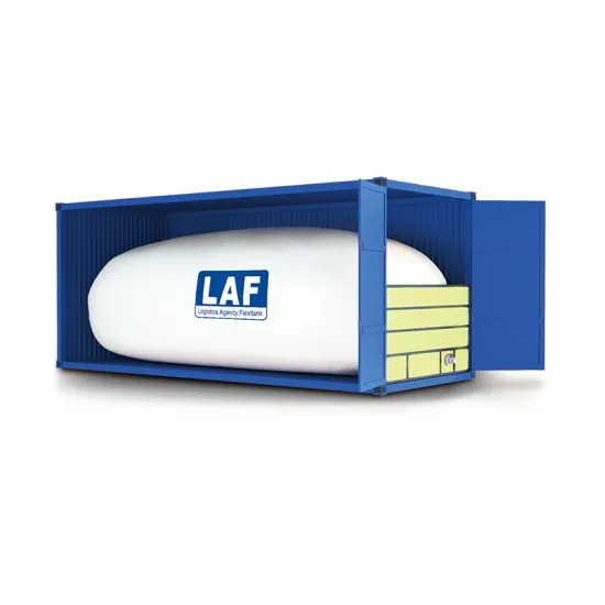 LAF flexitank для транспортировки пластификатора в 20GP контейнере