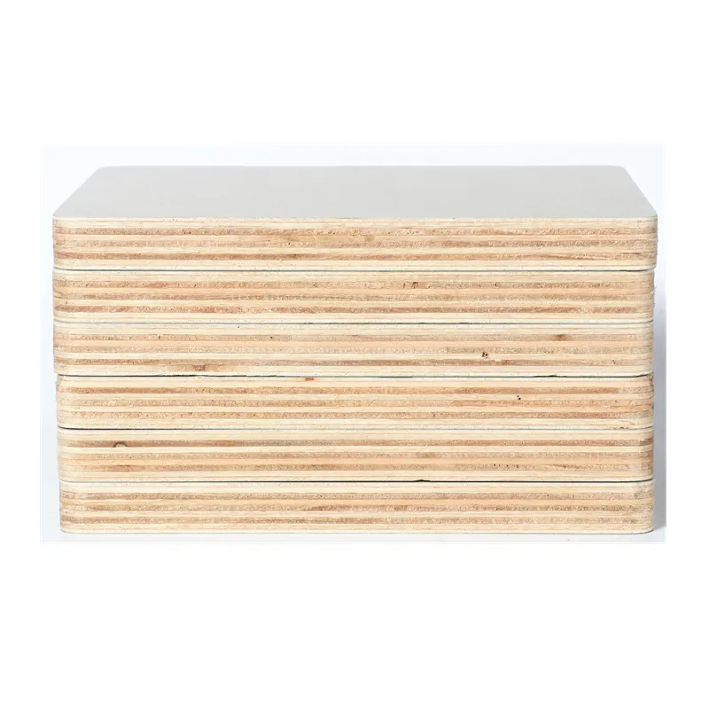 18mm waterproof melamine laminated plywood for furniture