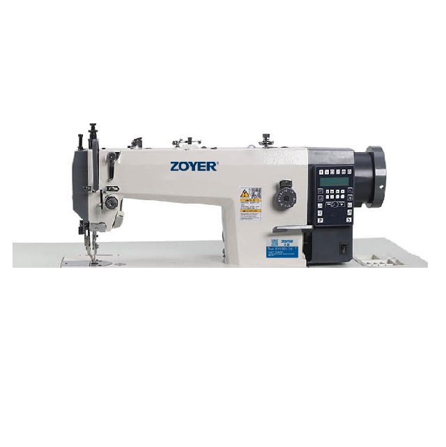 ZOYER NEW ZY0303-D4 ZY0303D walking foot sewing machine heavy duty auto trimmer lockstitch sewing machine for leather bag