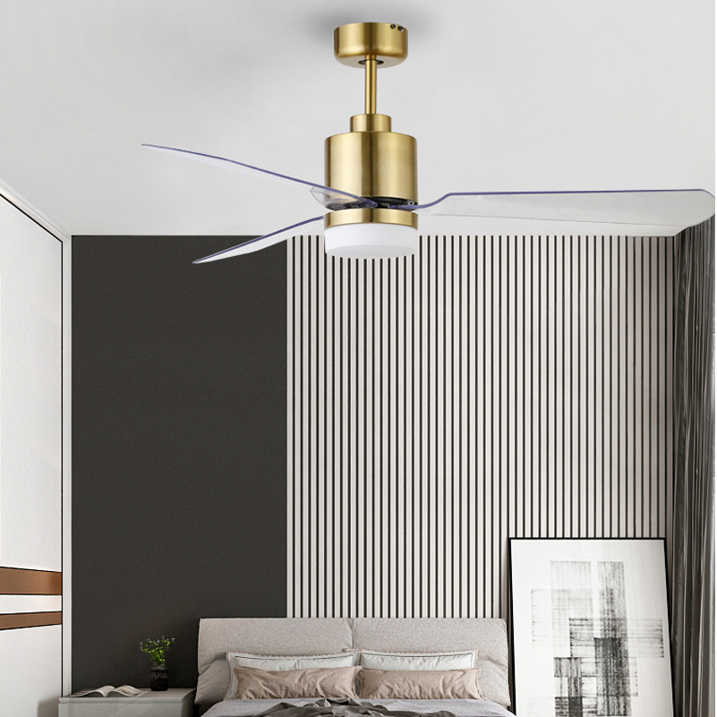 Indoor Energy Saving Decorative Lighting LED Ceiling Fan Luminous Light Body Lamp