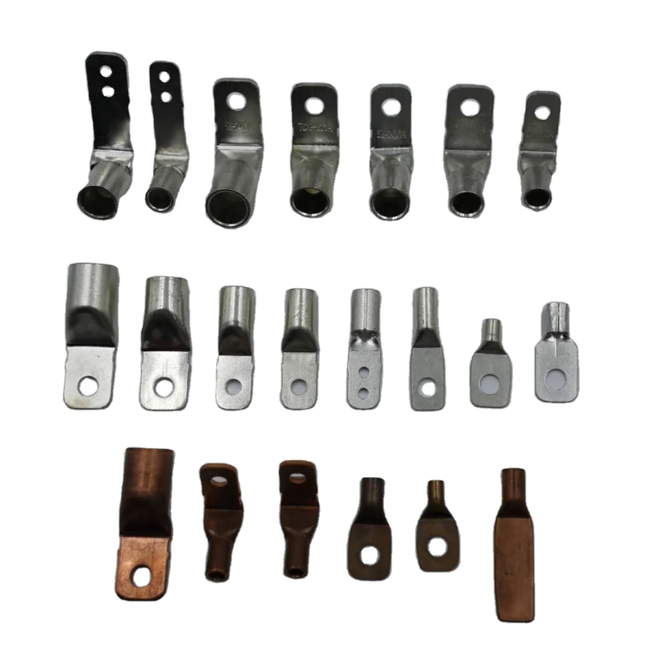 Red Crimping Tool Terminals And Connectors For Electrical Wiring Solutions. Copper Lug