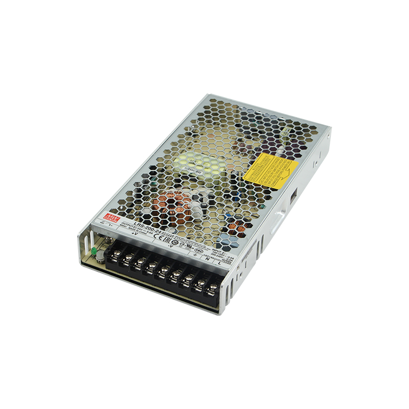 Meanwell LRS-200-24 200 Вт импульсный источник питания, 230V преобразователь переменного тока в постоянный 8.8A СИД полосные осветители для поставки оборудования 24В, импульсный источник питания