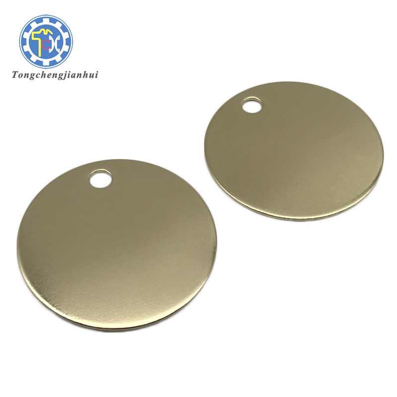 Custom Made Precision Stainless Steel Metal Copper Brass Stamping Round Blanks