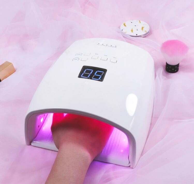 Беспроводная лампа для ногтей, хит продаж 2019, Amazon UV Sunlight, 48 Вт, лак для ногтей, сушилка для ног, цифровой аппарат для маникюра, лампа для геля для ногтей