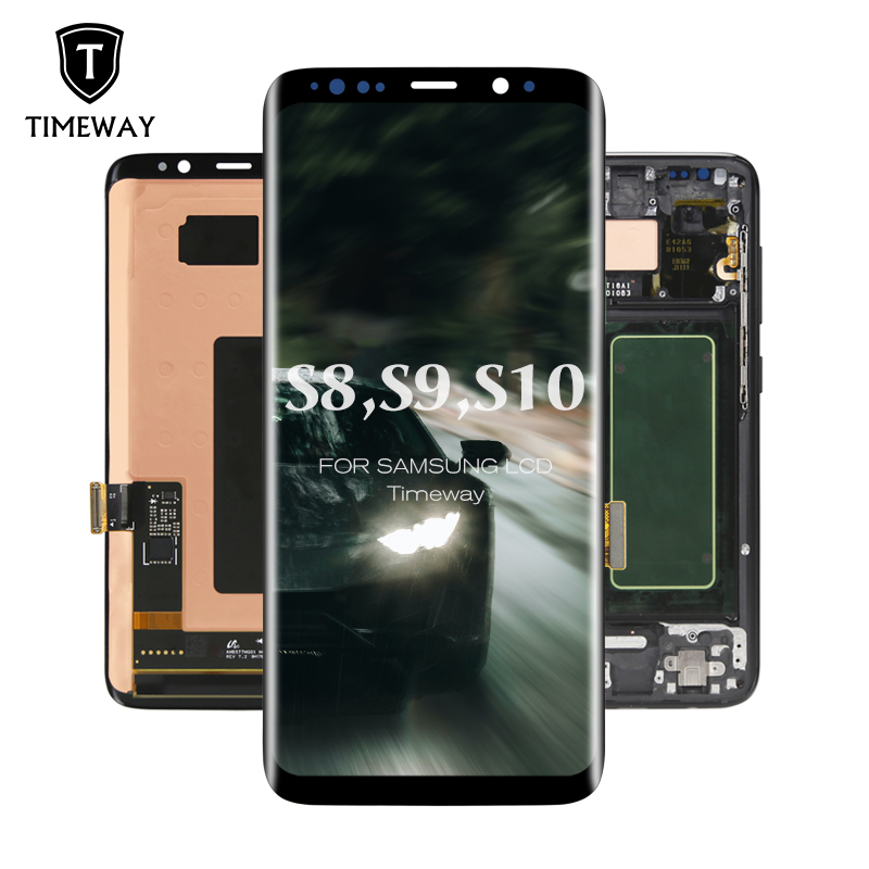 Для Samsung S6 S7 край S8 S9 S10 Pantallas для сотового телефона Lcd сенсорный экран оригинальное качество мобильного ЖК-экран мобильного телефона ЖК-дисплеев