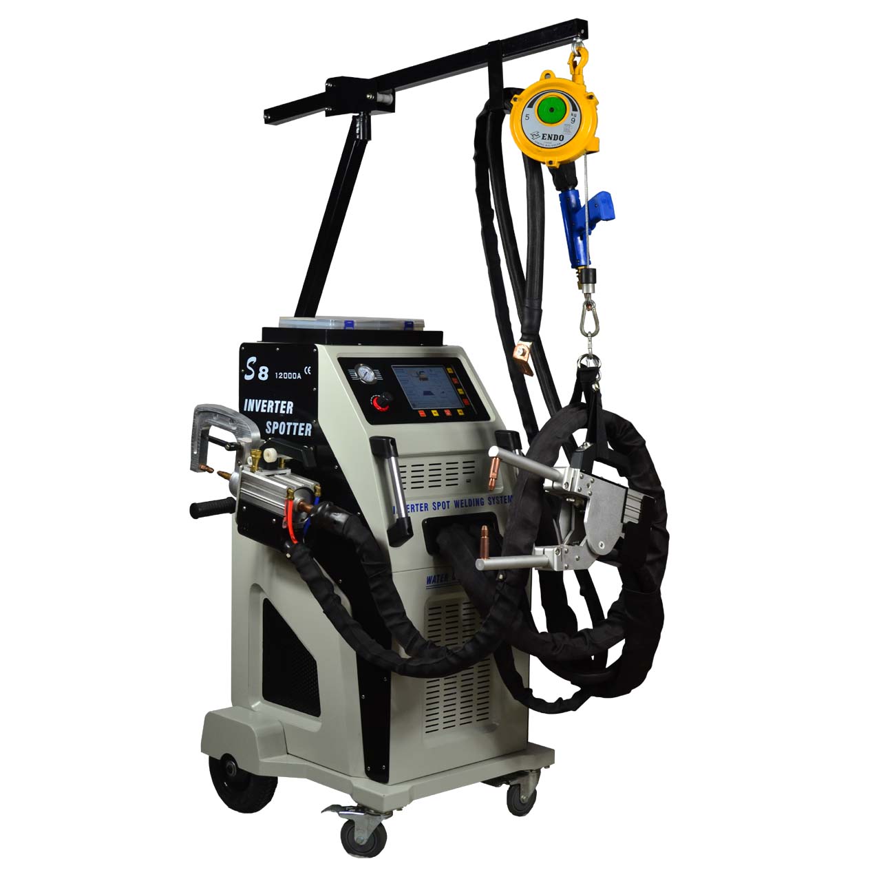 Factory direct sales spot welder Semi-automatic inverter spot welding machine Intermediate frequency inverter spot welder