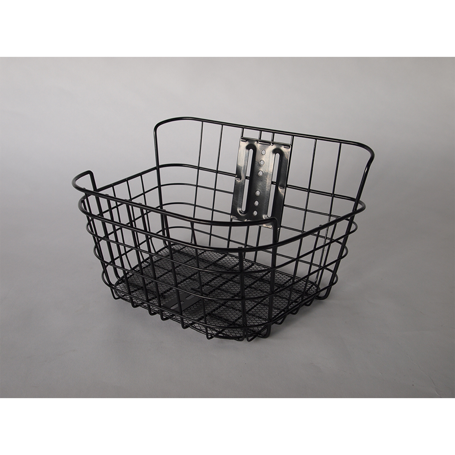 Mounting bracket keep luggage fall fine mesh bike basket bicycle front
