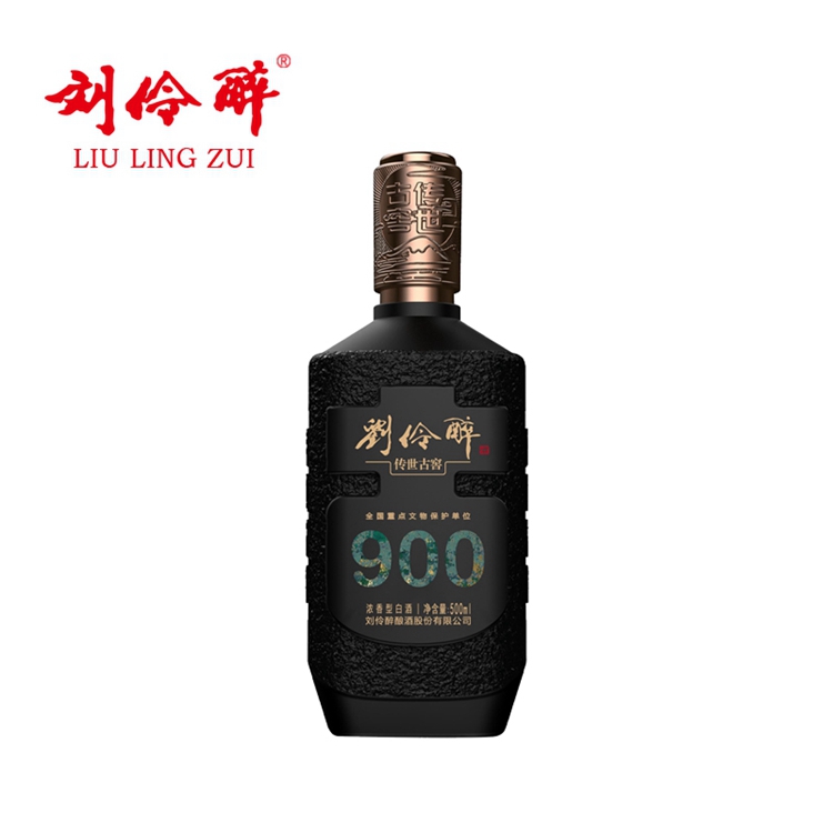 Древний погреб LIU LING ZUI ручной Down900, замечательное качество, 38%, 500*4, китайский ликер
